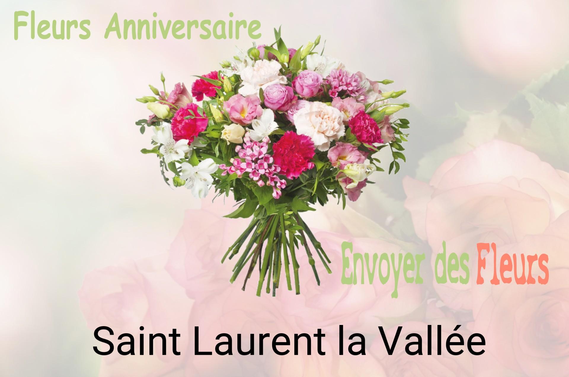 Bouquet de fleurs d’anniversaire livré à Saint-Laurent-la-Vallée